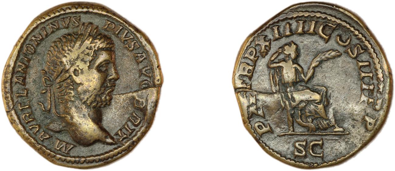 RIC IV Caracalla 480A, аверс, bm