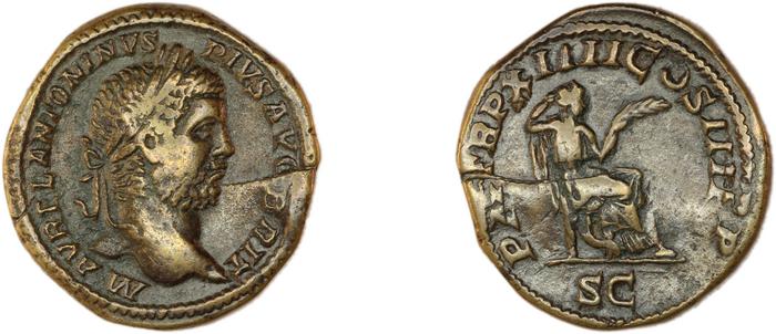 RIC IV Caracalla 480A, реверс, bm