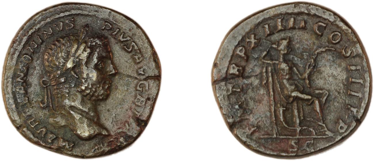 RIC IV Caracalla 480A, аверс, bm