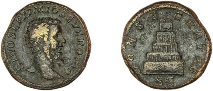 RIC IV Caracalla 490B, реверс, bm
