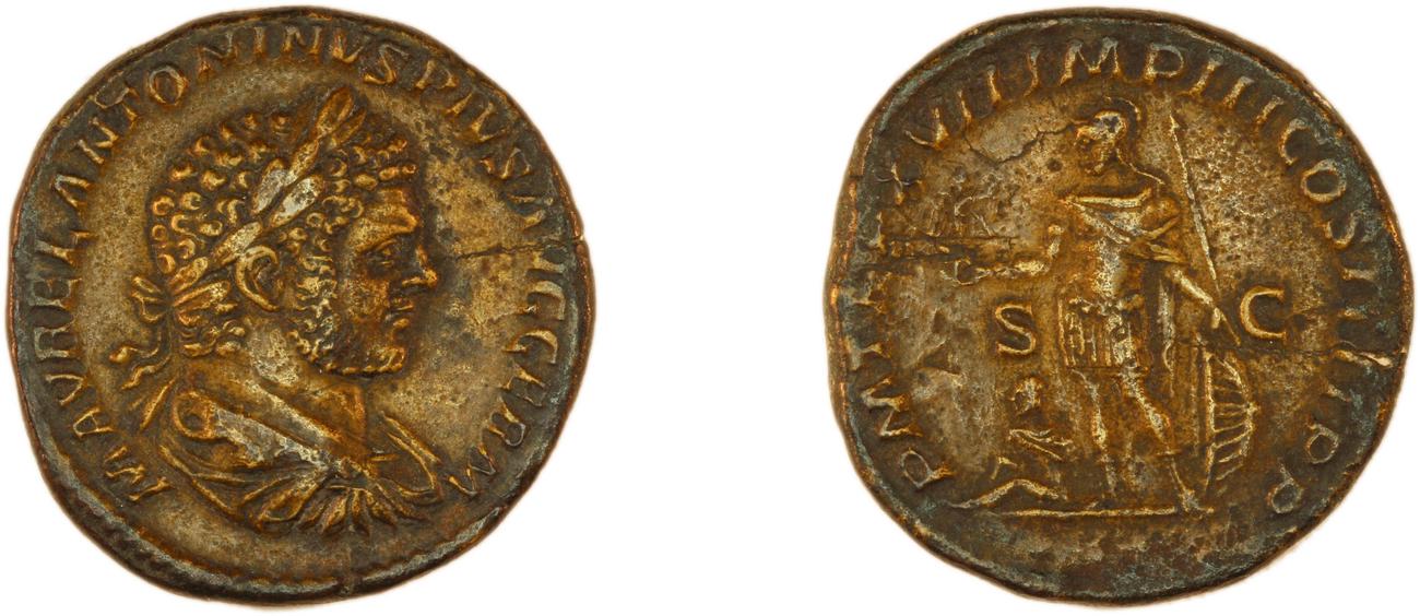 RIC IV Caracalla 524A, аверс, bm