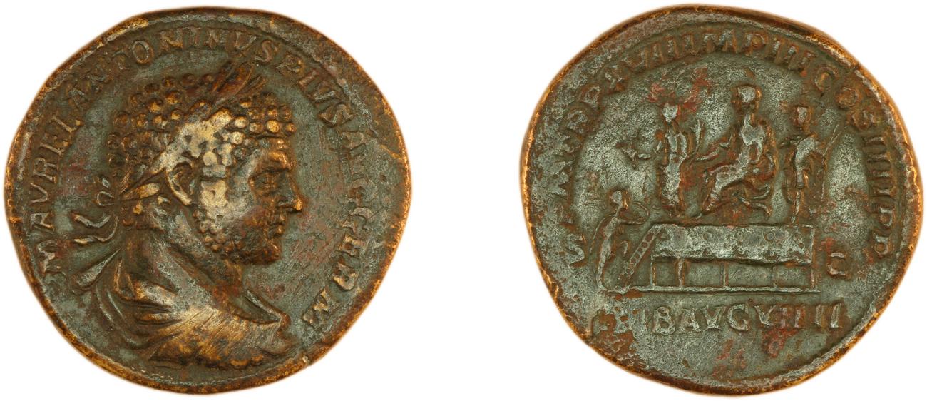 RIC IV Caracalla 527, аверс, bm