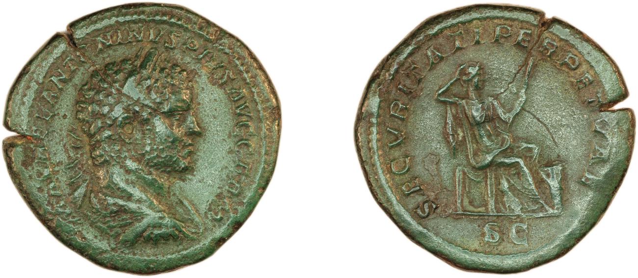 аверс RIC IV Caracalla 573A