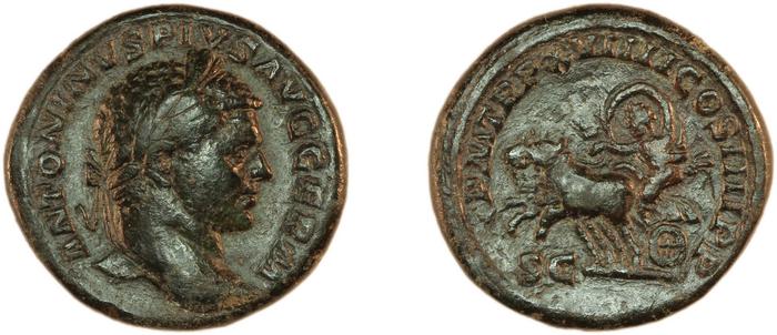 реверс RIC IV Caracalla 558A