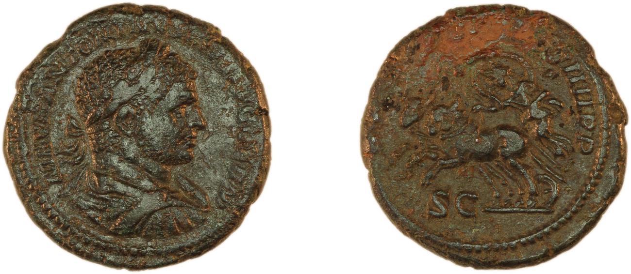 аверс RIC IV Caracalla 558C