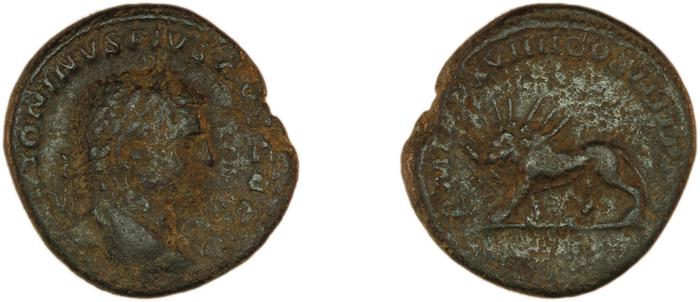 RIC IV Caracalla 564A, реверс, bm