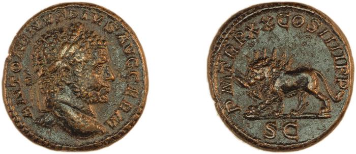 реверс RIC IV Caracalla 571A
