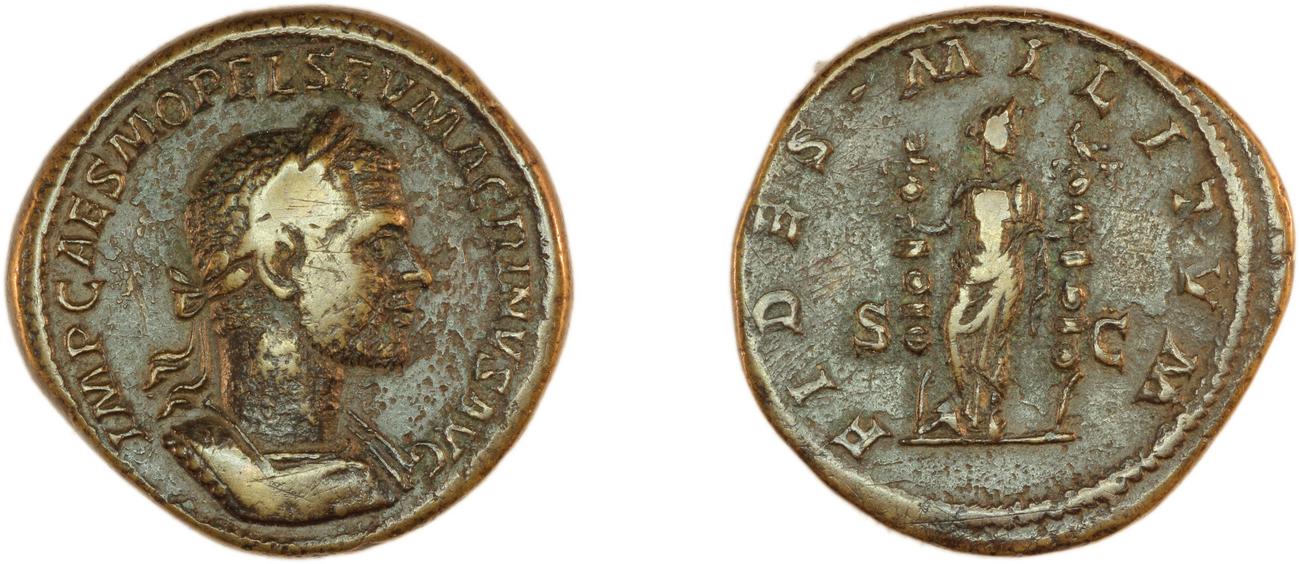 аверс RIC IV Macrinus 179