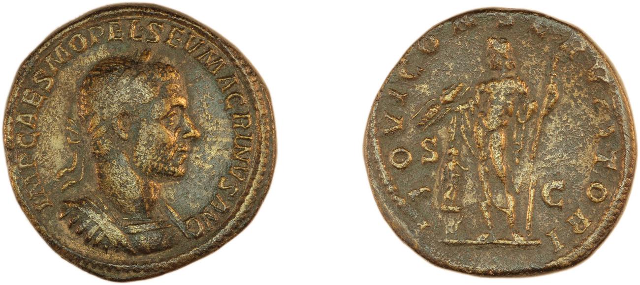 RIC IV Macrinus 189, аверс, bm