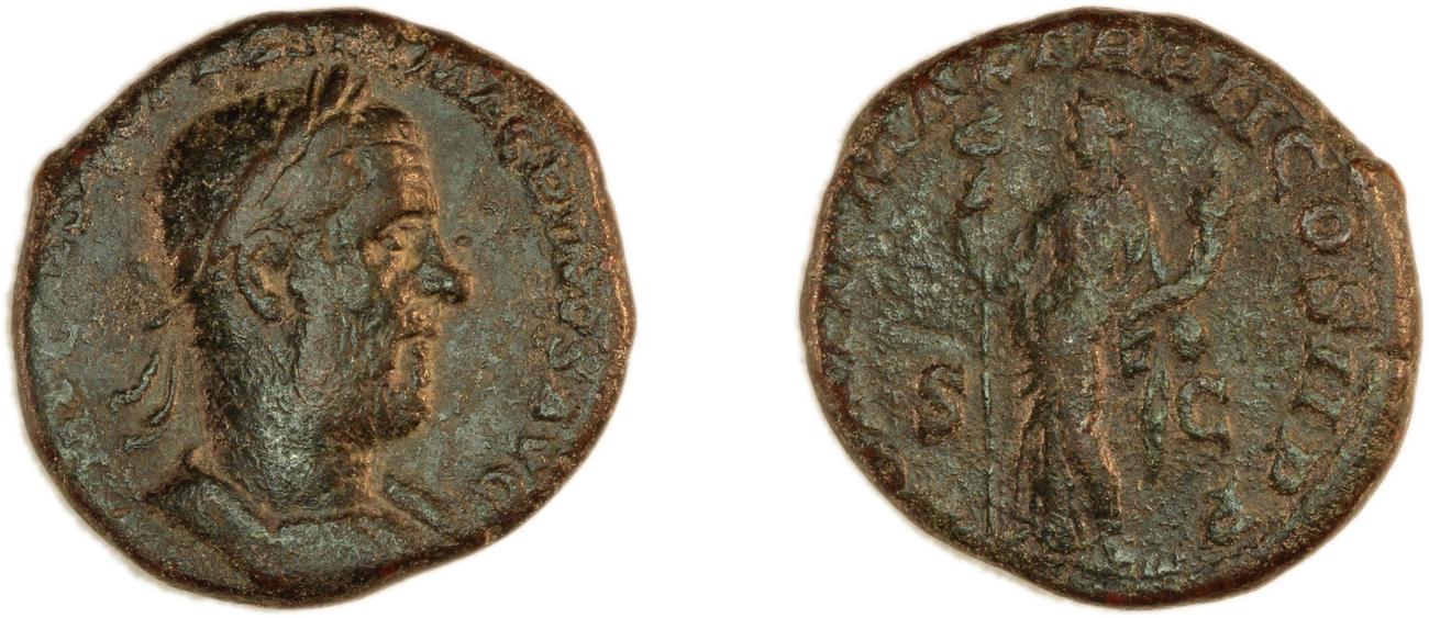 аверс RIC IV Macrinus 156