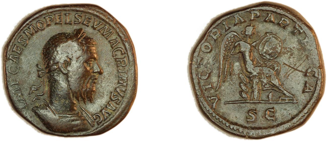 аверс RIC IV Macrinus 209