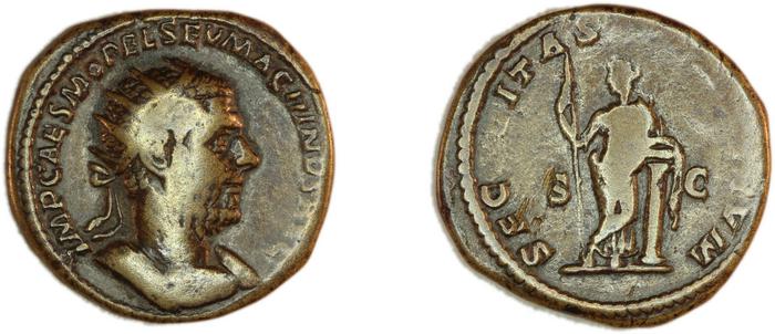 реверс RIC IV Macrinus 203