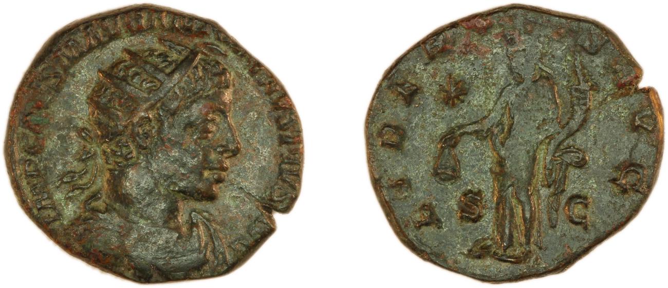 аверс RIC IV Elagabalus 357