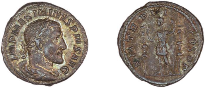 RIC IV Maximinus Thrax 3, реверс, bm