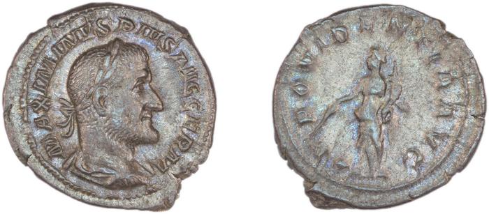 RIC IV Maximinus Thrax 20, реверс, bm