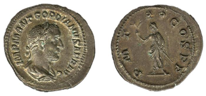 RIC IV Gordian I 1, реверс, bm
