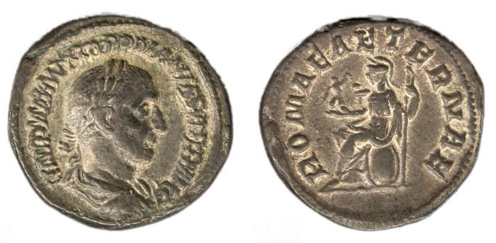 RIC IV Gordian I 4, реверс, bm