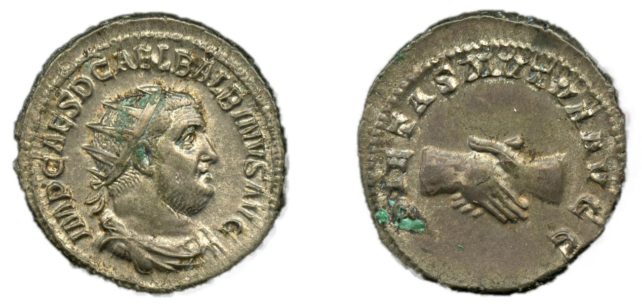 RIC IV Balbinus 12, аверс, bm