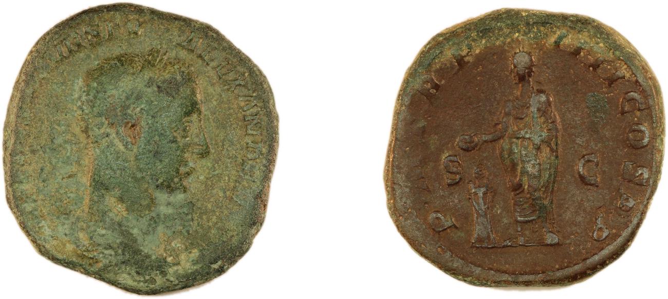 RIC IV Severus Alexander 437, аверс, bm