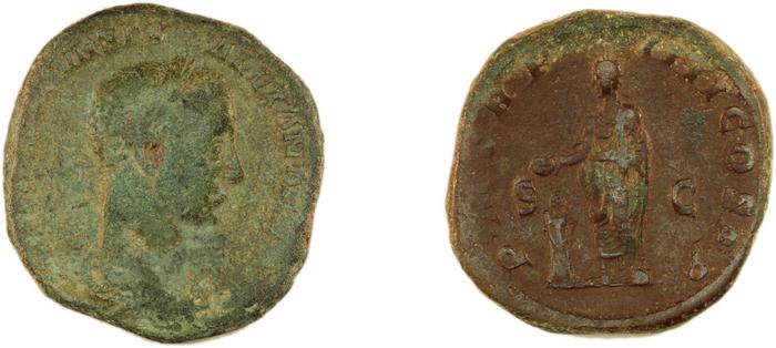 RIC IV Severus Alexander 437, реверс, bm