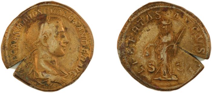 RIC IV Severus Alexander 583, реверс, bm