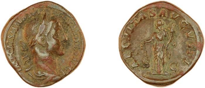RIC IV Severus Alexander 547, реверс, bm