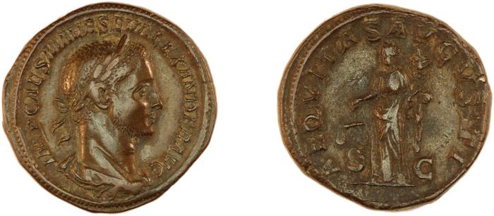 RIC IV Severus Alexander 547, реверс, bm