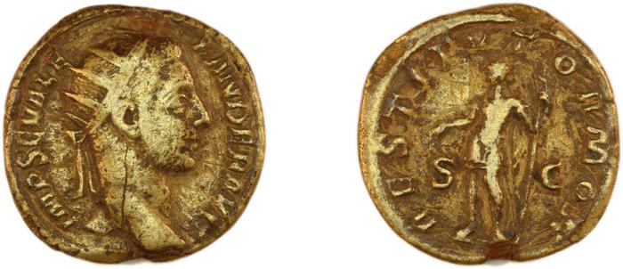 RIC IV Severus Alexander 601, реверс, bm