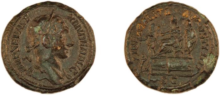 реверс RIC IV Severus Alexander 579