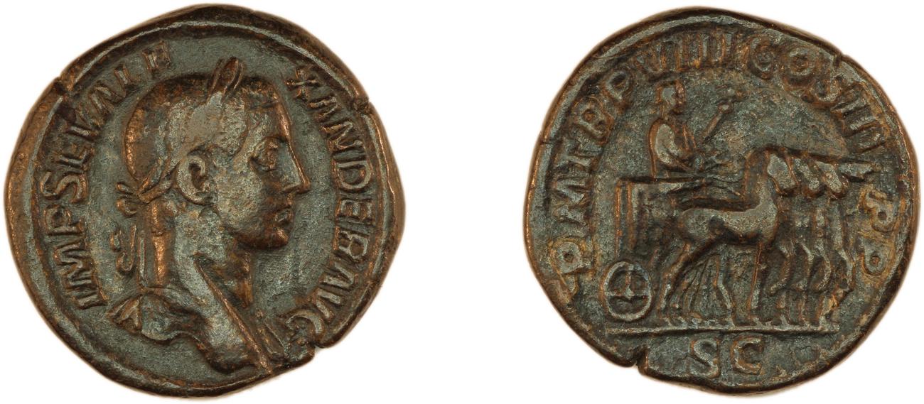 RIC IV Severus Alexander 495, аверс, bm