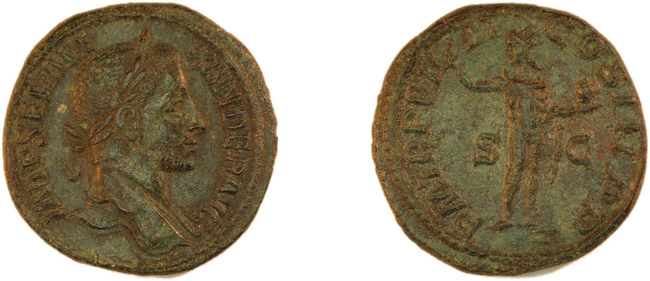 RIC IV Severus Alexander 503, аверс, bm