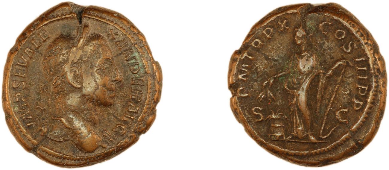 RIC IV Severus Alexander 519, аверс, bm