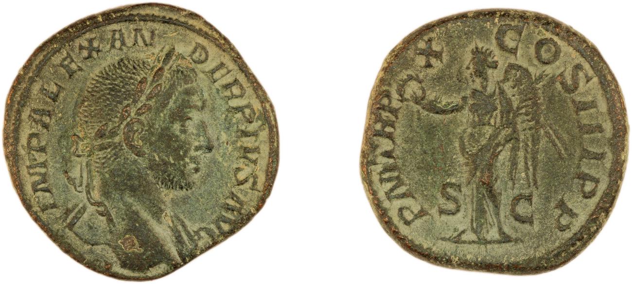 RIC IV Severus Alexander 523, аверс, bm