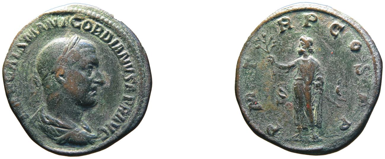 аверс RIC IV Gordian I 7