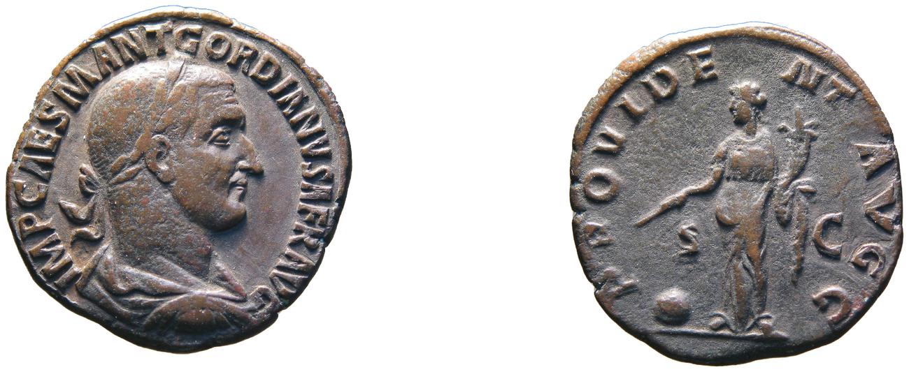 RIC IV Gordian I 9, аверс, bm