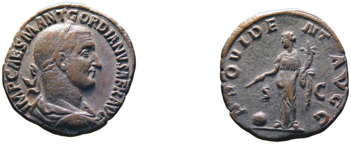 RIC IV Gordian I 9, реверс, bm