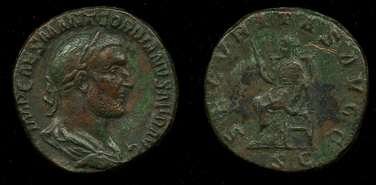 аверс RIC IV Gordian I 11