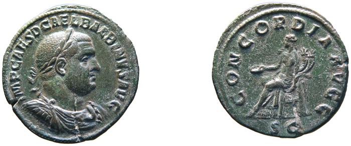 RIC IV Balbinus 22, реверс, bm