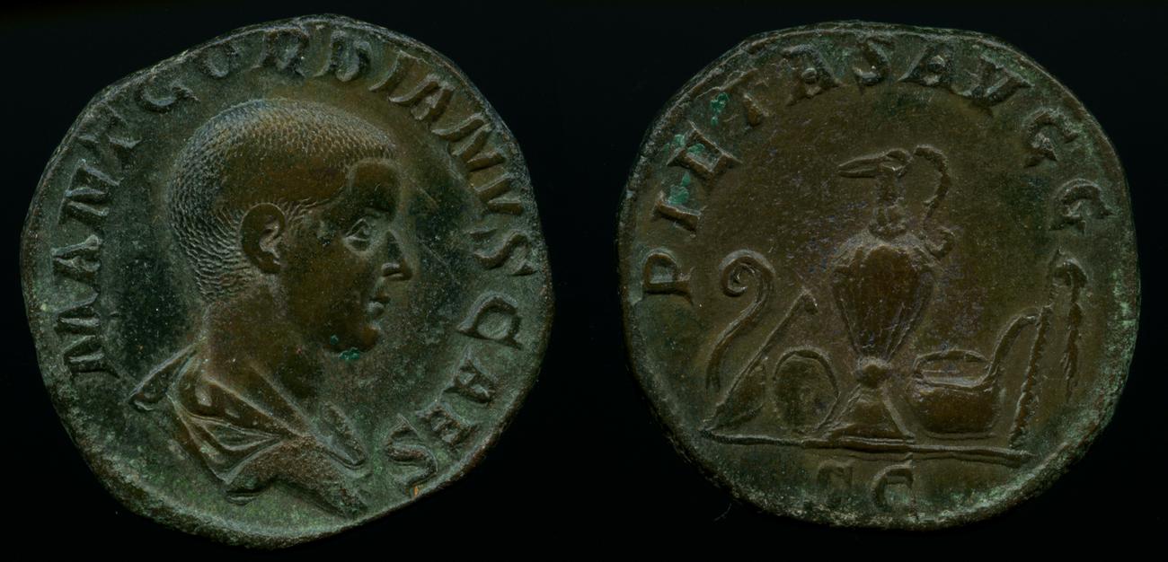 RIC IV Gordian III (Caesar) 3, аверс, bm