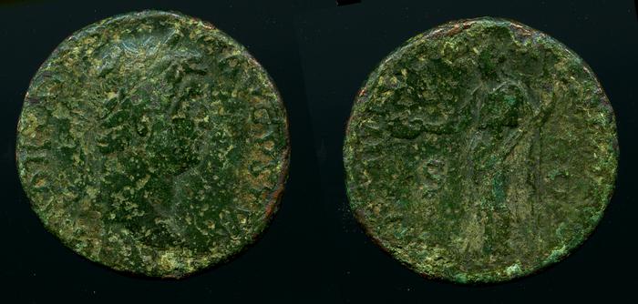 RIC II, Part 3 (second edition) Hadrian 1263, реверс, bm