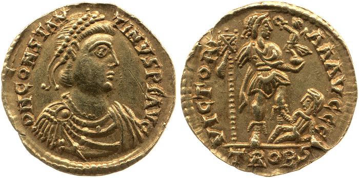 RIC X Constantine III 1514, реверс, bm