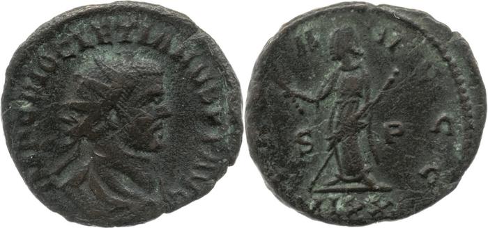 RIC V Carausius issuing for Diocletian/Maximian 6, реверс, bm