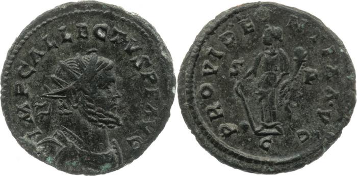 RIC V Allectus 111, реверс, bm