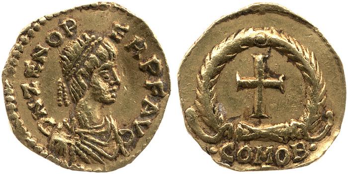 RIC X Zeno (West) 3662, реверс, bm