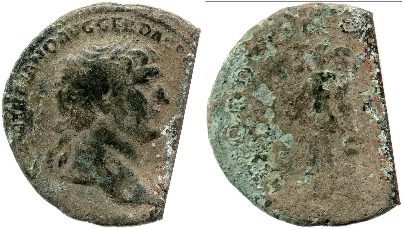 RIC II Trajan 521, аверс, bm