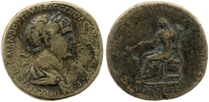 RIC II Trajan 652, реверс, bm