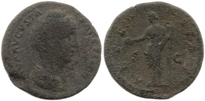 реверс RIC III Antoninus Pius 1153A