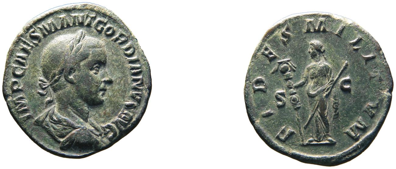 RIC IV Gordian III 254A, аверс, bm