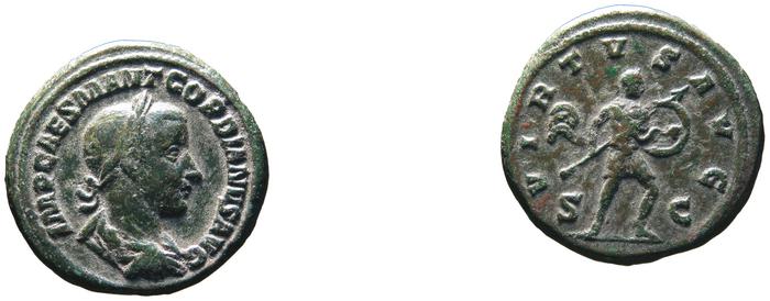реверс RIC IV Gordian III 259B