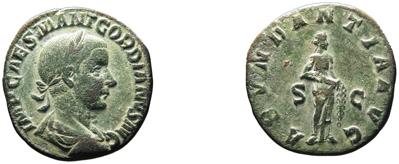 аверс RIC IV Gordian III 274A